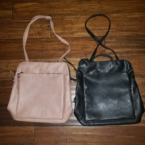 Bundle pair‎ of handbags backpack purses NWOT